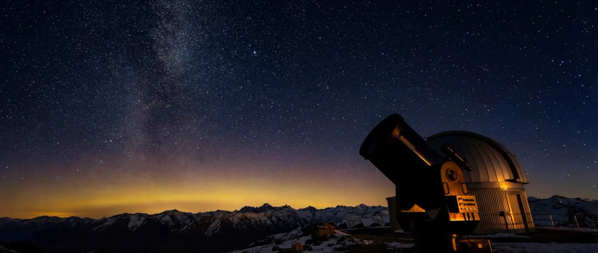 An observatory under a starry sky — personal astrology