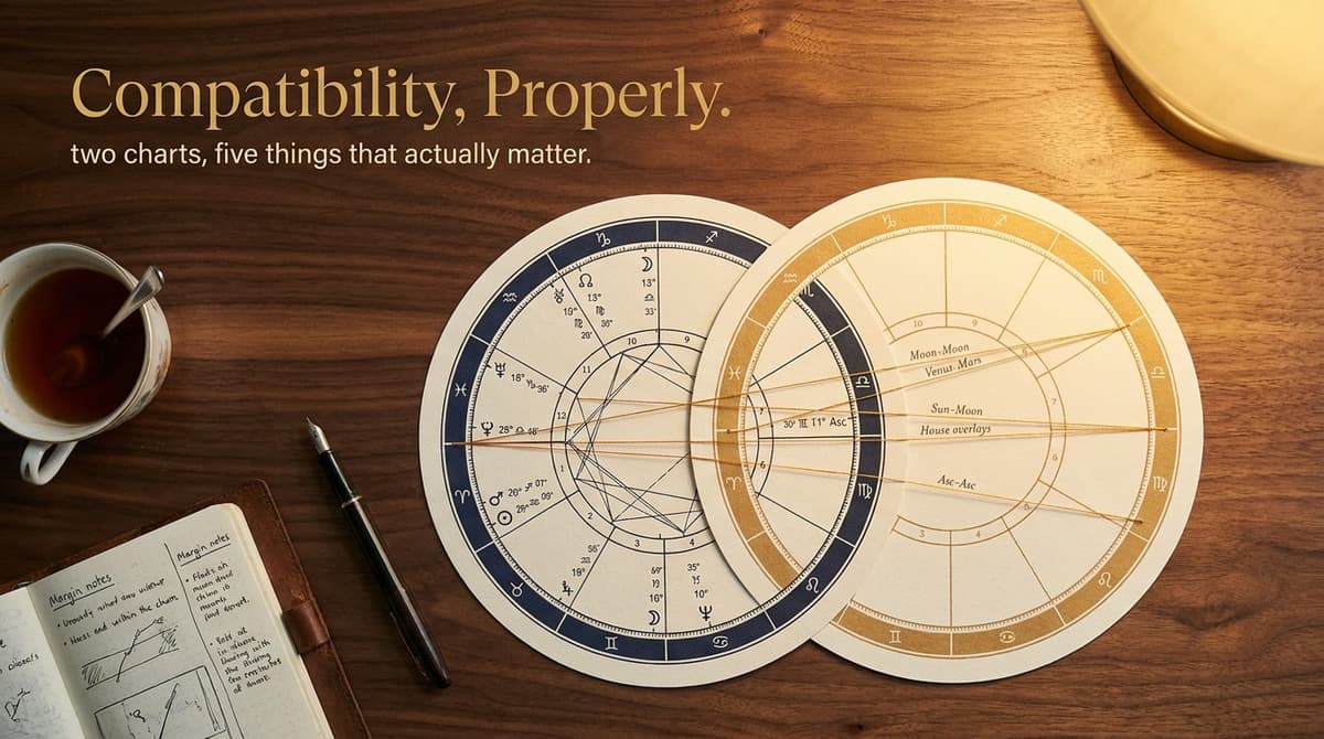 Astrological Birth Chart Compatibility: The Real Mechanics