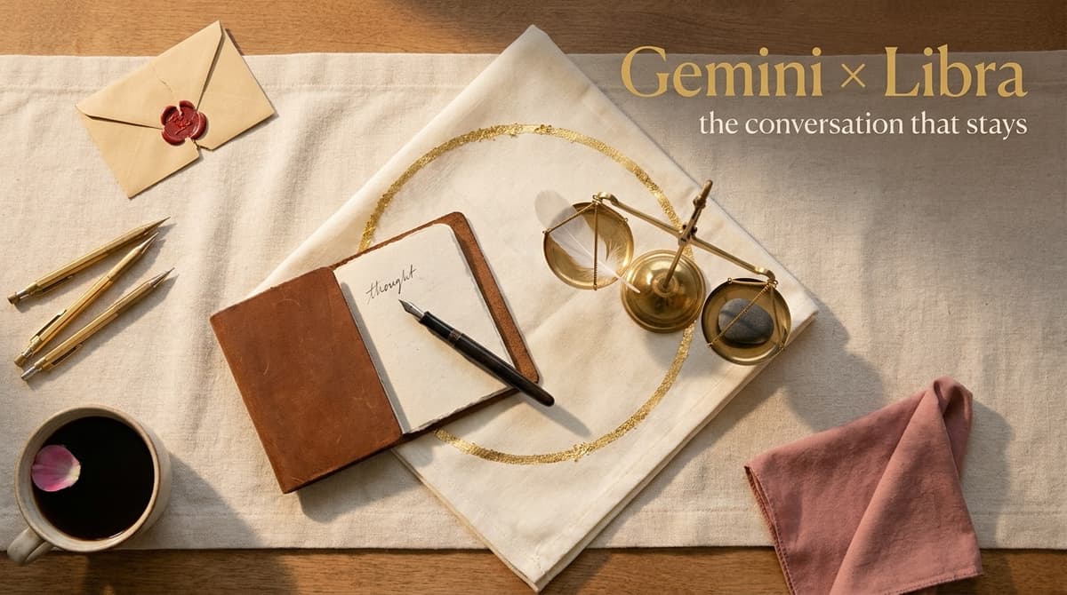 Gemini and Libra Compatibility: The Air Trine of Words and Grace