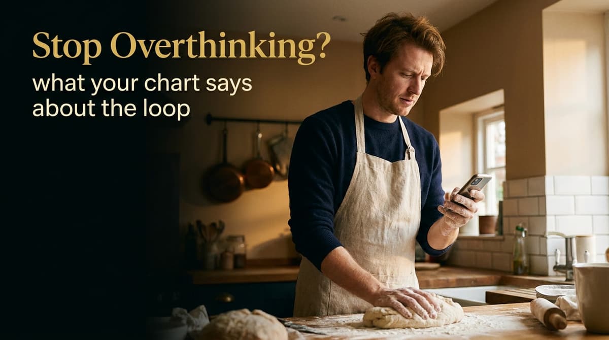 How to Stop Overthinking: An Astrology-Informed Look