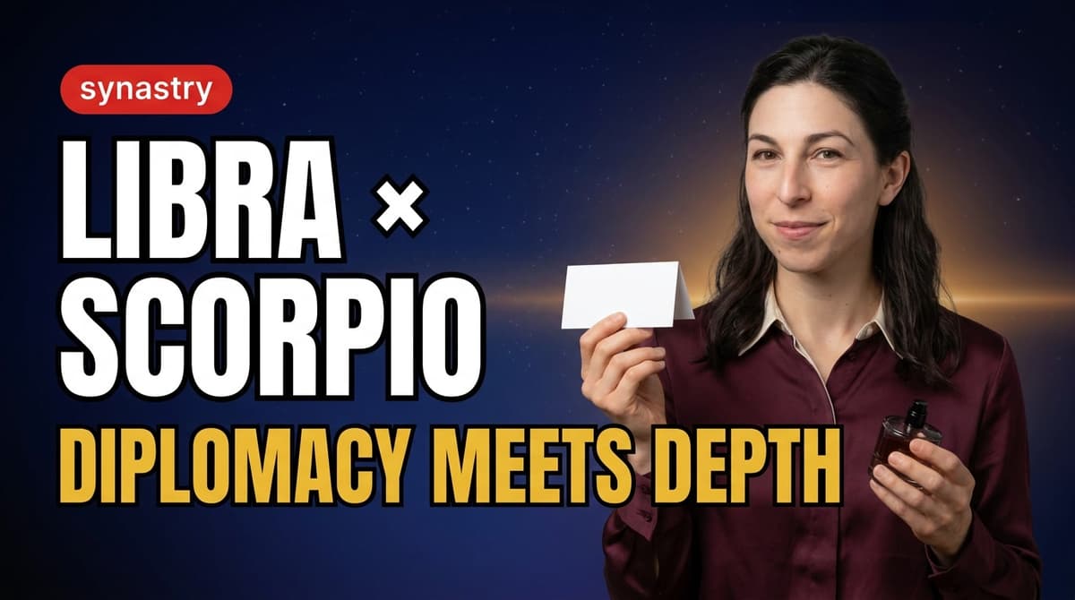Libra and Scorpio Compatibility: Diplomacy Meets Depth