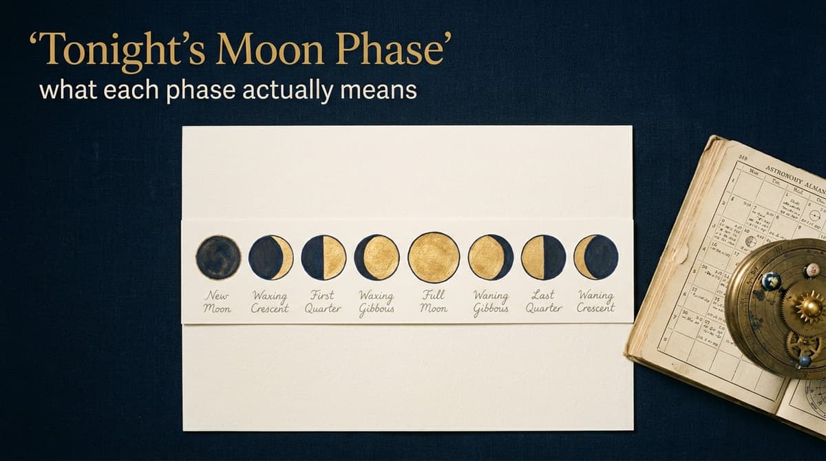 Moon Phase Of Today Explained: What Tonight's Phase Actually Means