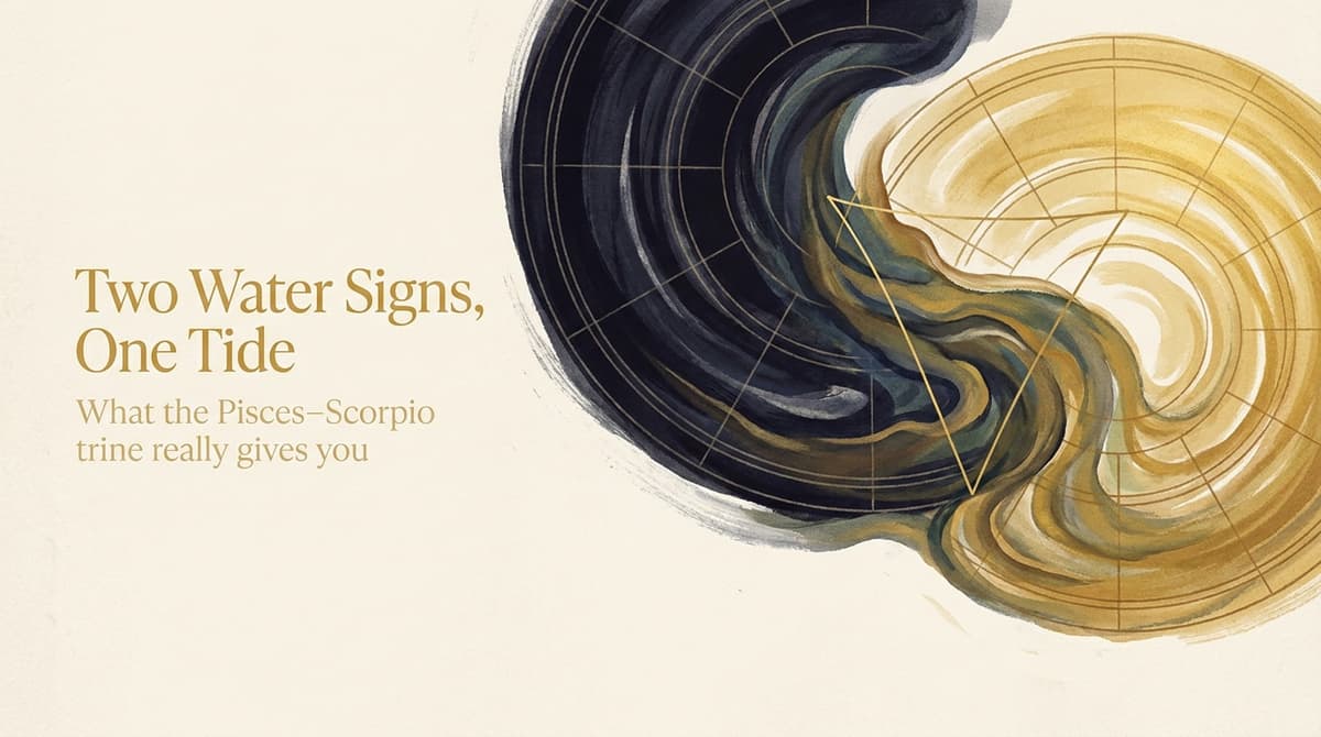 Pisces & Scorpio Compatibility: Deep Water Trine