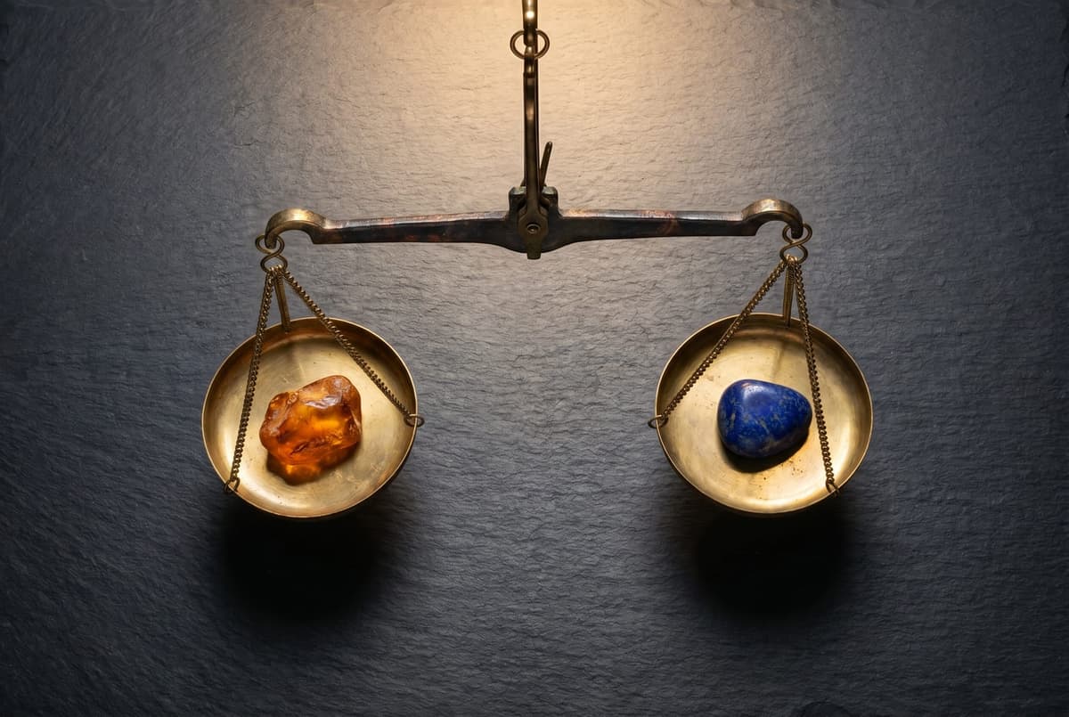 Libra — symbolic still life