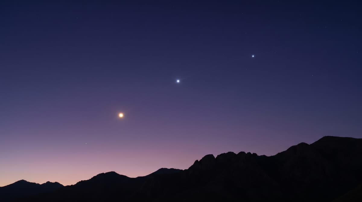 Planets through the signs — symbolic illustration