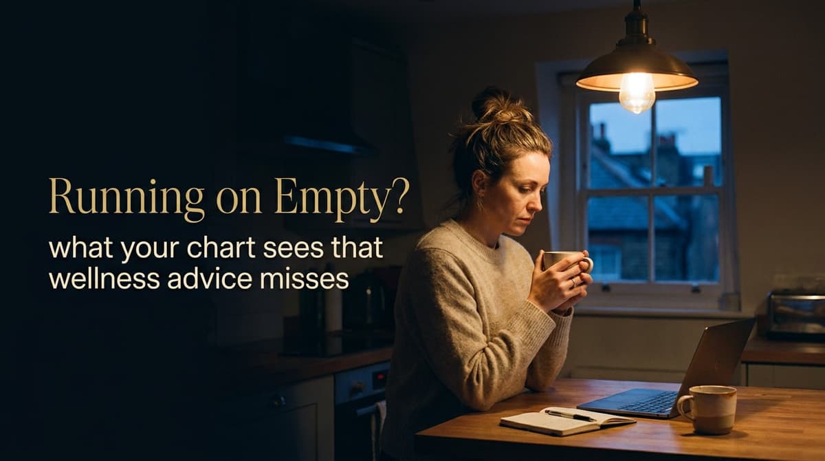 Burnout: An Astrology-Informed Look at Why You're Running on Empty