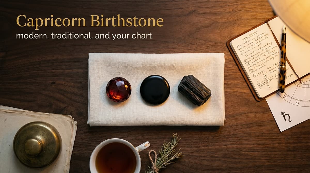 Capricorn Birthstone Meaning: Stones for the Sea-Goat