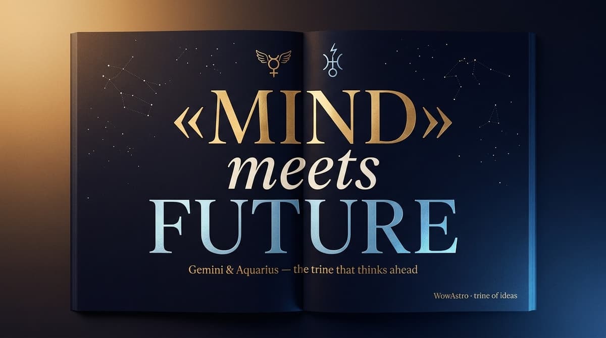 Gemini and Aquarius Compatibility: The Air Trine