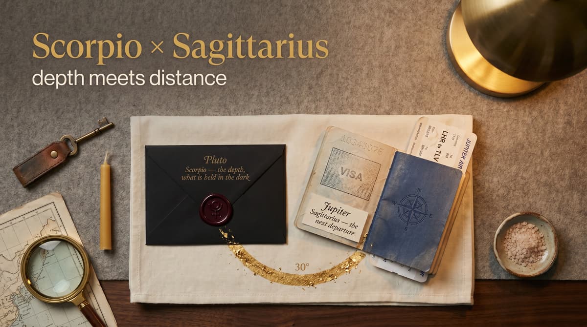 Scorpio and Sagittarius Love Compatibility: Depth Meets Distance