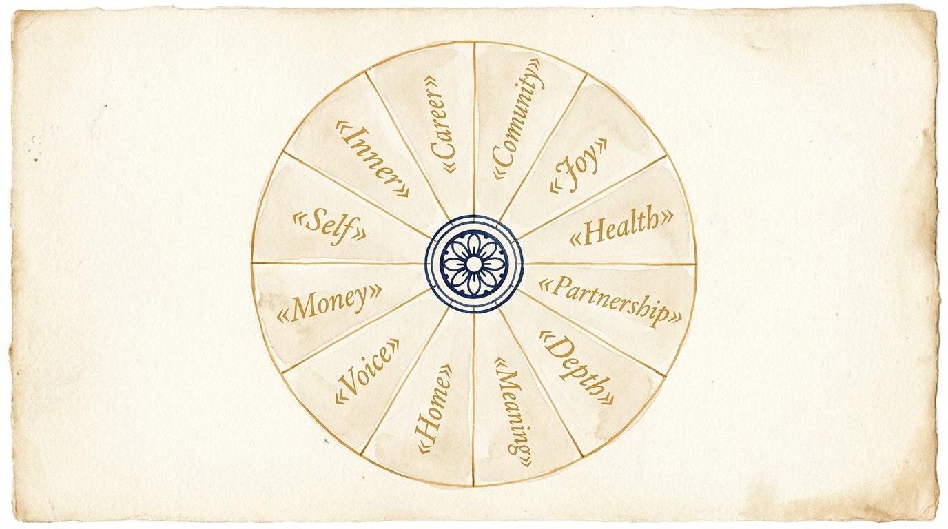Editorial infographic split into two columns labelled "HOUSE = AREA" with a small location pin icon and a brief caption, versus "SIGN = STYLE" with a paintbrush icon and a brief caption, deep navy background with warm gold accents