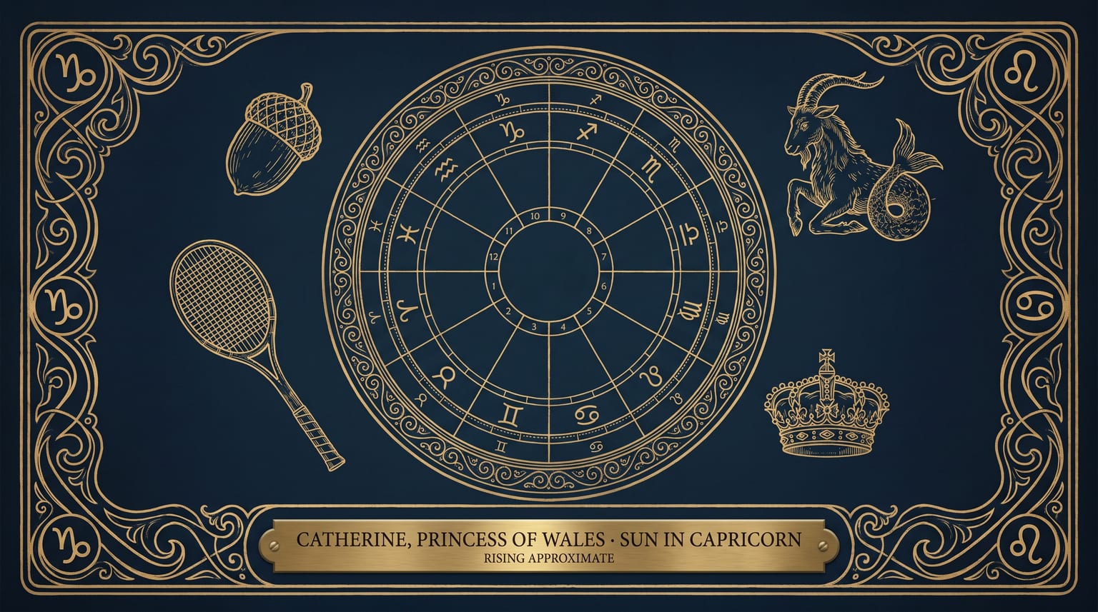 Kate Middleton — Natal Chart Reading
