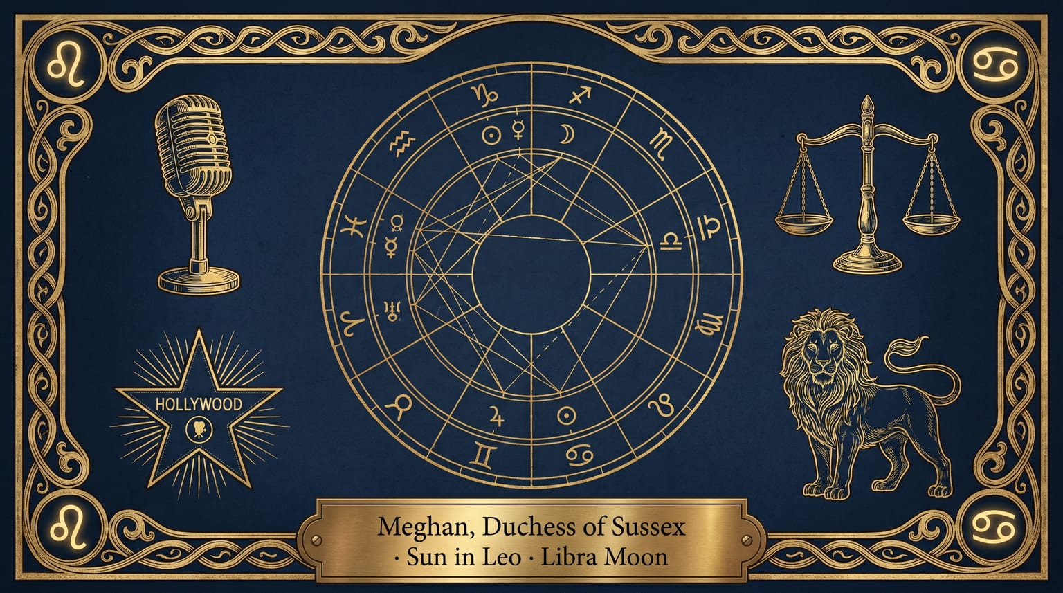 Meghan Markle — Natal Chart Reading