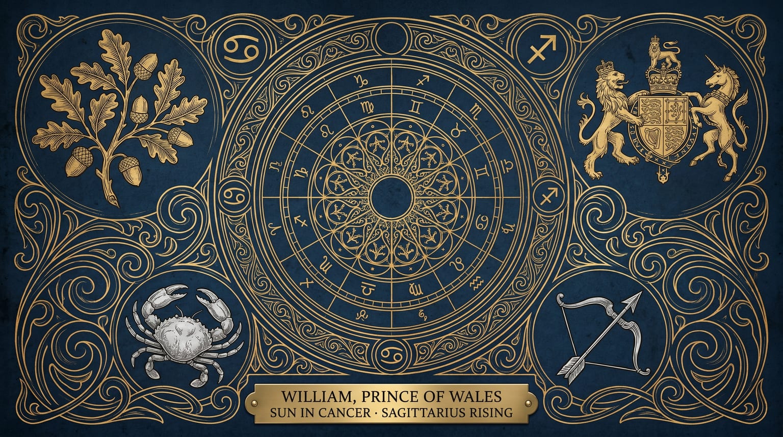 Prince William — Natal Chart Reading