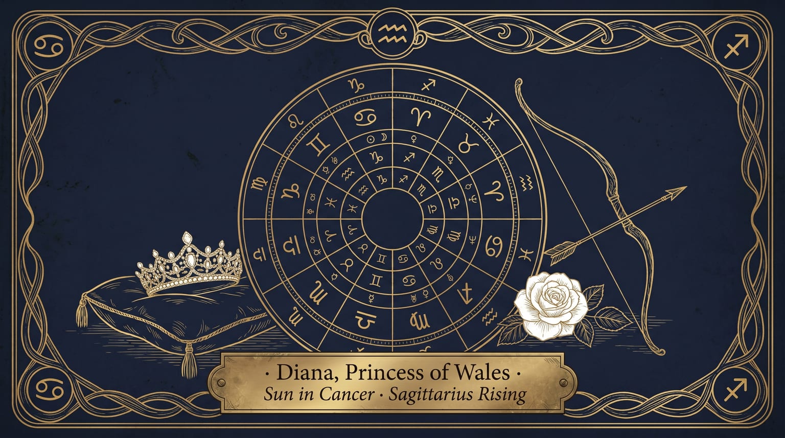 Princess Diana — Natal Chart Reading